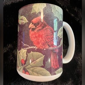 B TIMBERLAKE ❤️Cardinal & Holly Design Coffee Mug